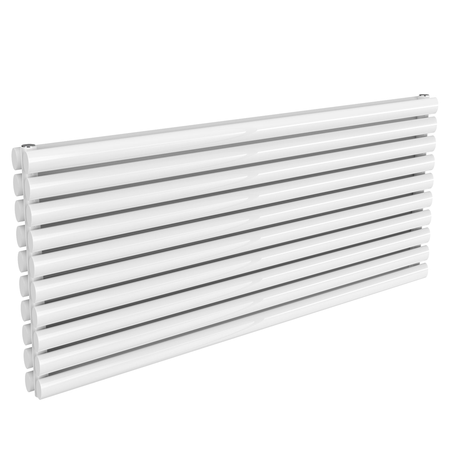 Nevah Horizontal Double Radiator - Various Sizes - White