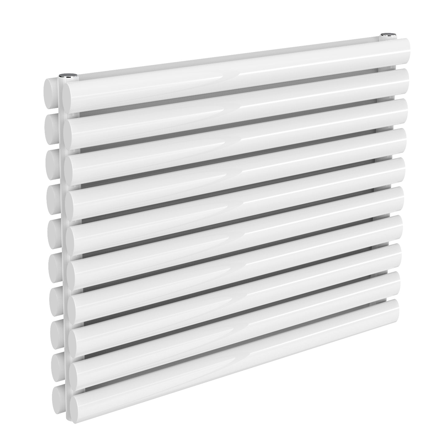 Nevah Horizontal Double Radiator - Various Sizes - White