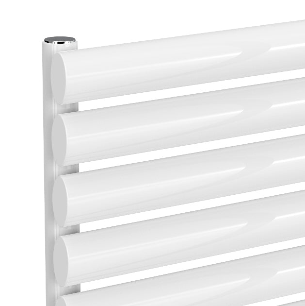 Nevah Horizontal Single Radiator - Various Sizes - White