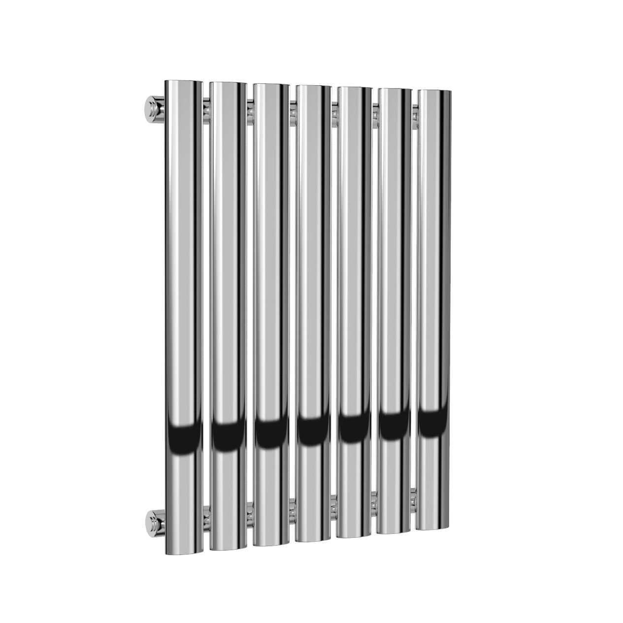 Neva Horizontal Single Radiator - 550mm Tall - Chrome - Various Sizes