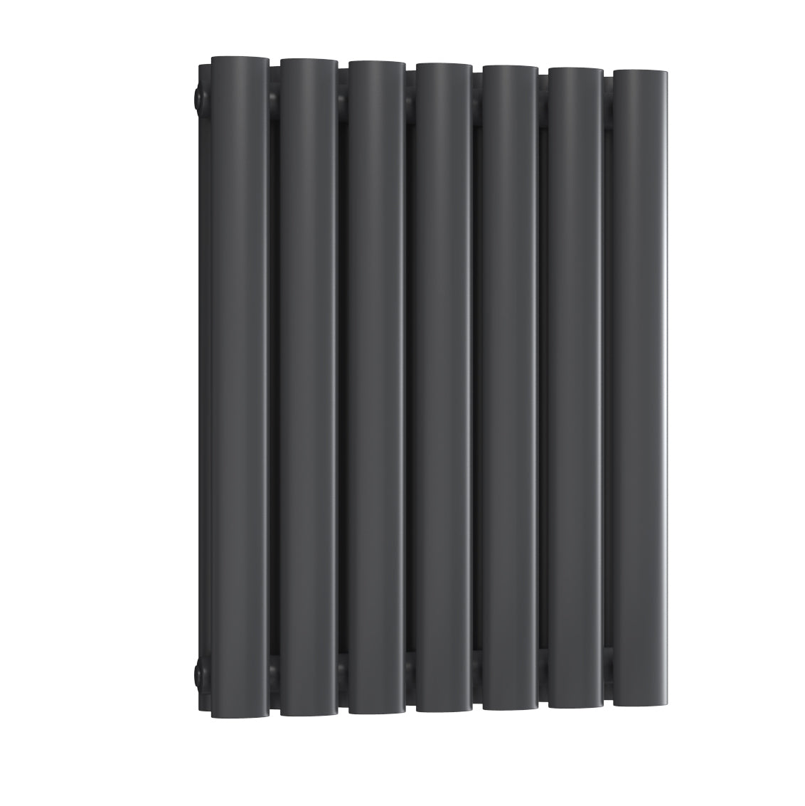 Neva Horizontal Double Radiator - 550mm Tall - Anthracite - Various Sizes