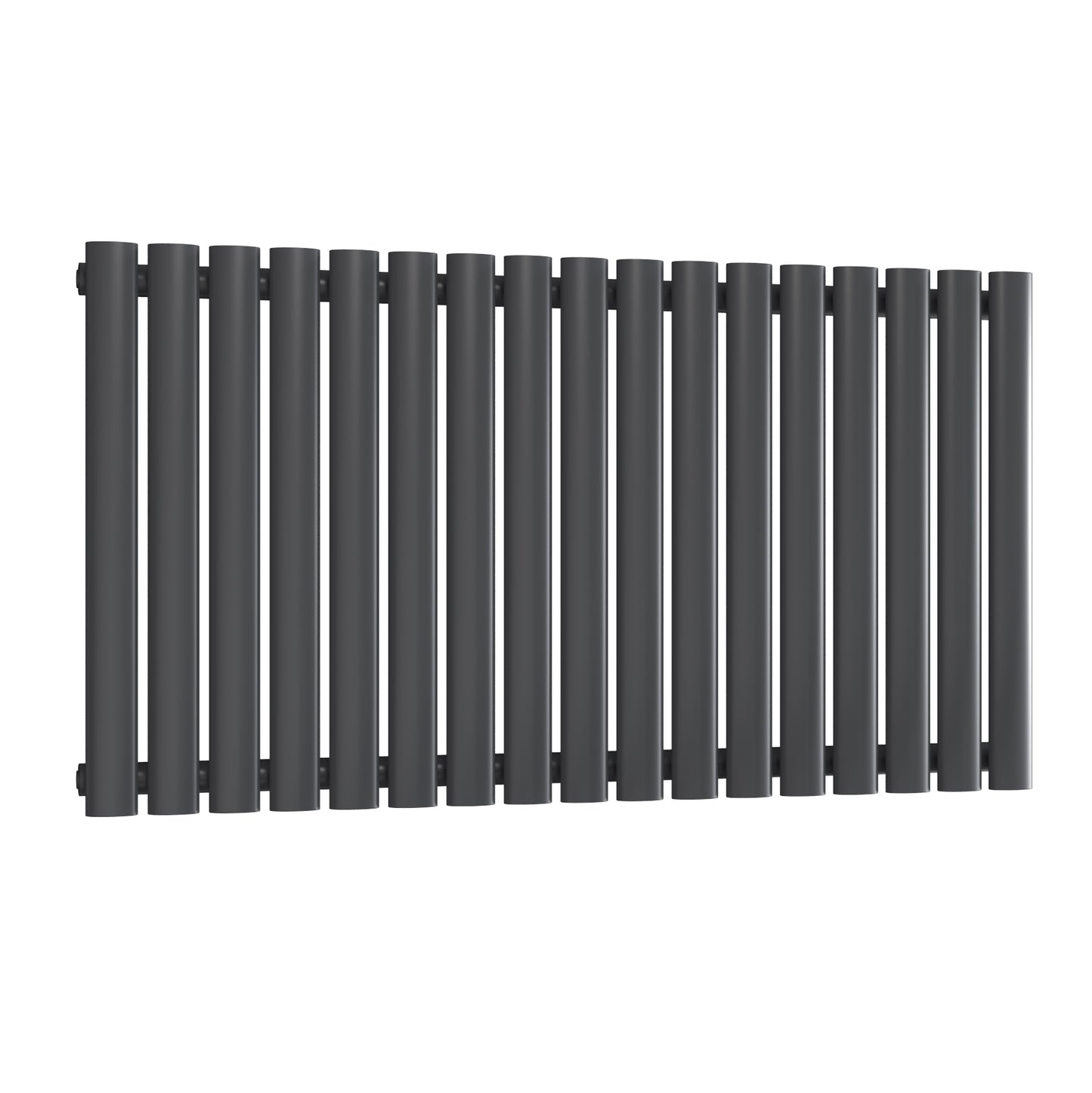 Neva Horizontal Single Radiator - 550mm Tall - Anthracite - Various Sizes