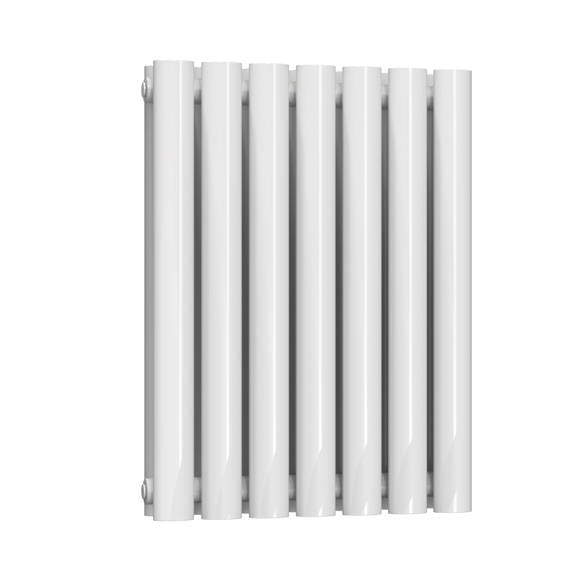 Neva Horizontal Double Radiator - 550mm Tall - White - Various Sizes