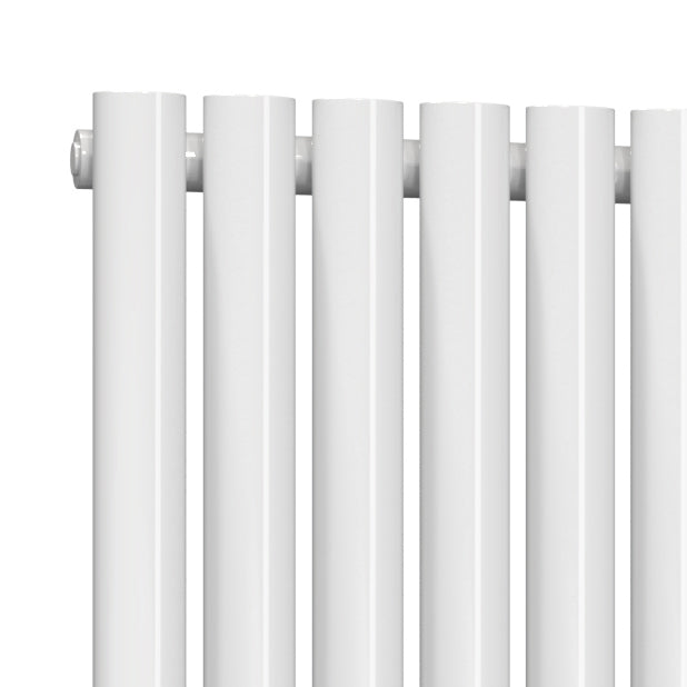 Neva Horizontal Single Radiator - 550mm Tall - White - Various Sizes