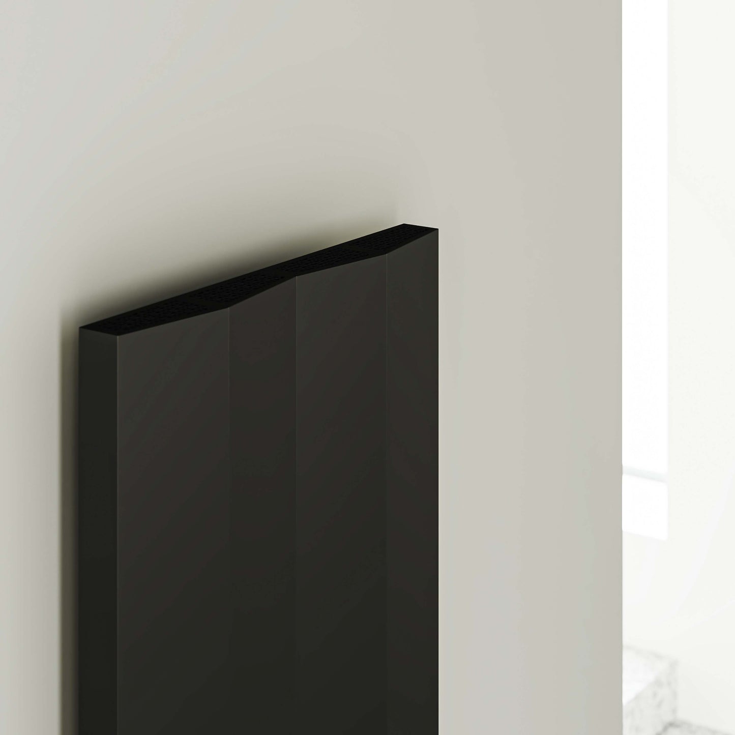 Notus V Electric Horizontal Aluminium Radiator - 600mm Tall - Various Colours + Sizes