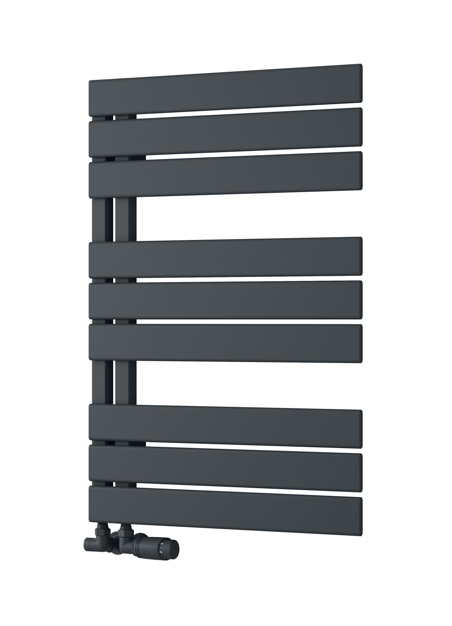 Pettino Dual Fuel Heated Towel Rail - Anthracite - Various Sizes