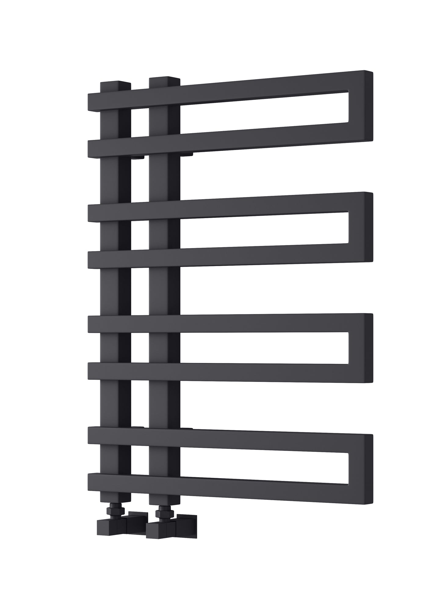 Pietra Dual Fuel Heated Towel Rail - Anthracite- Various Sizes