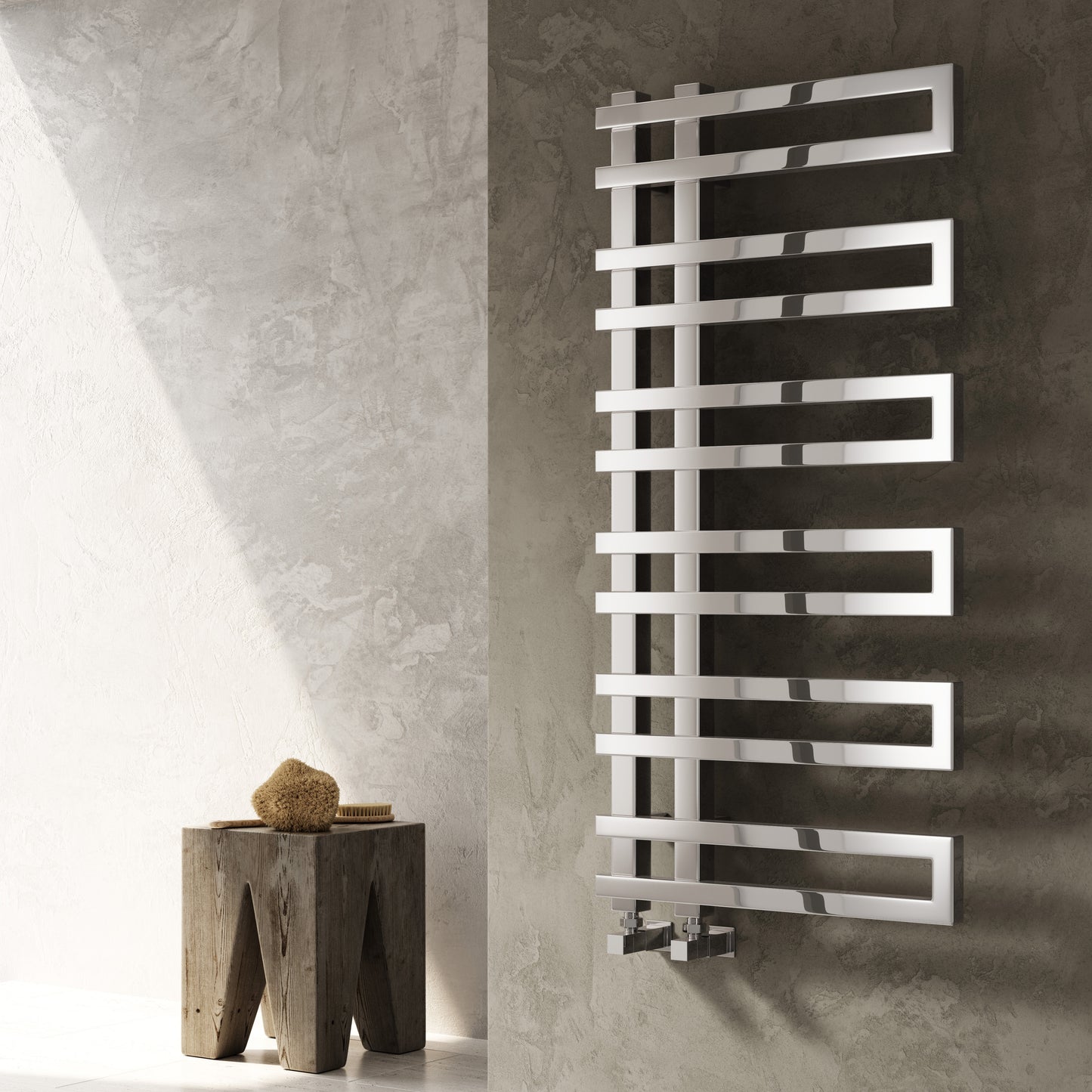 Pietra Electric Heated Towel Rail - Chrome - Various Sizes