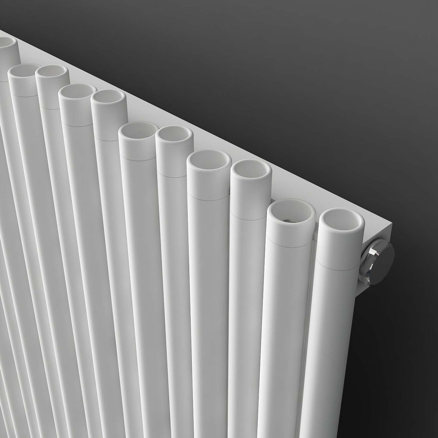 Pipette Vertical Aluminium Radiator - 1800mm Tall - Various Colours + Sizes