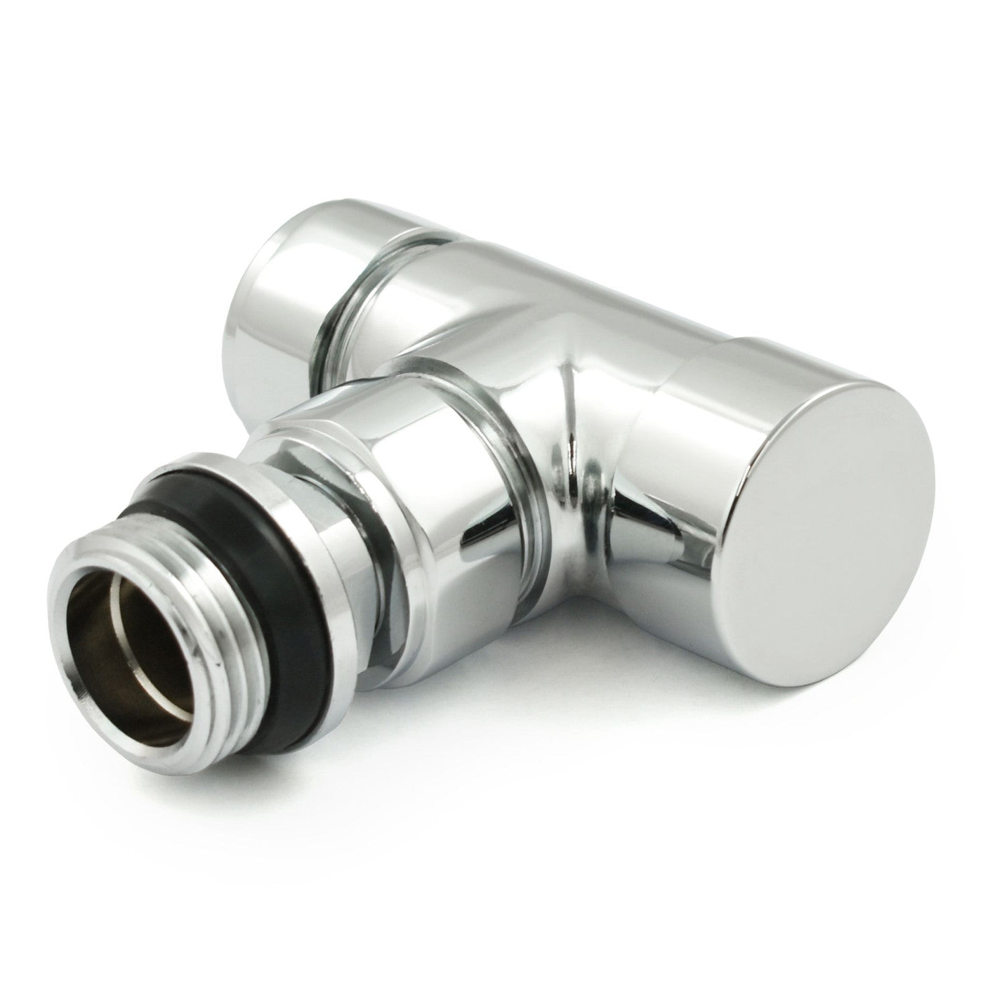 Realm Thermostatic Radiator Valve Angled - Chrome