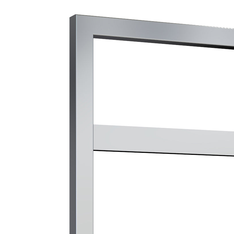 Rezzo Heated Towel Rail - Various Sizes - Chrome