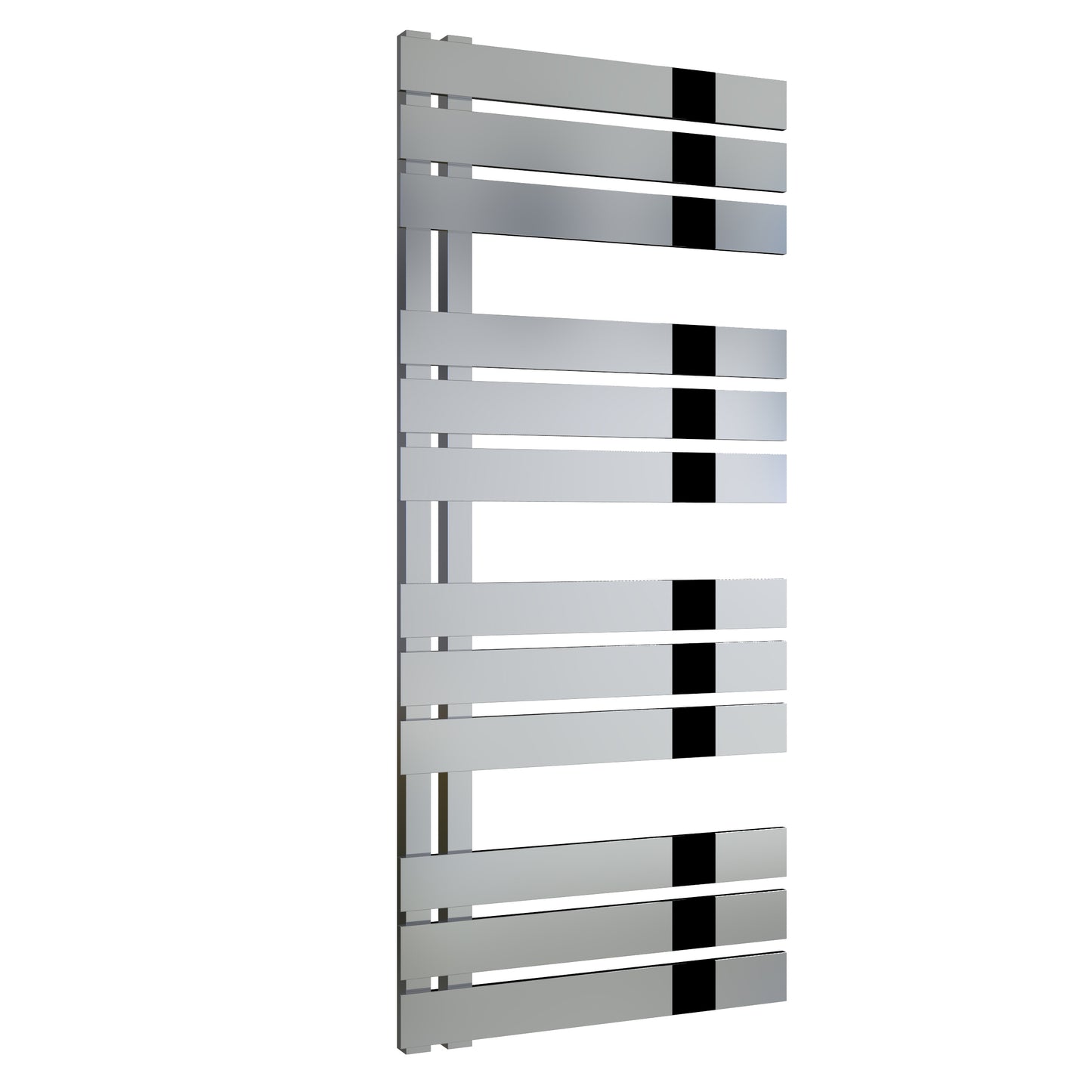 Ricadi Stainless Steel Heated Towel Rail - Various Sizes - Polished Stainless Steel
