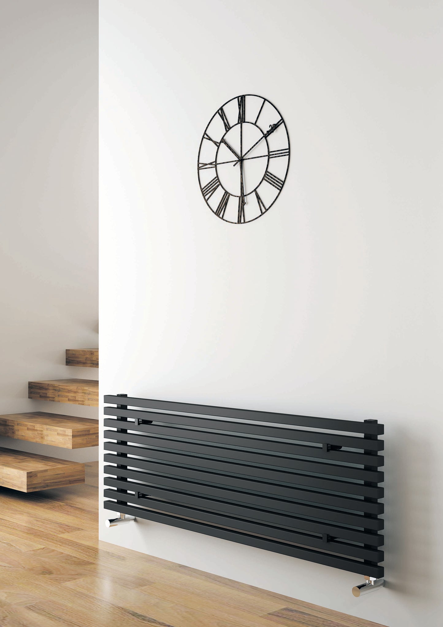 Sophia XL Horizontal Aluminium Radiator - Various Colours + Sizes