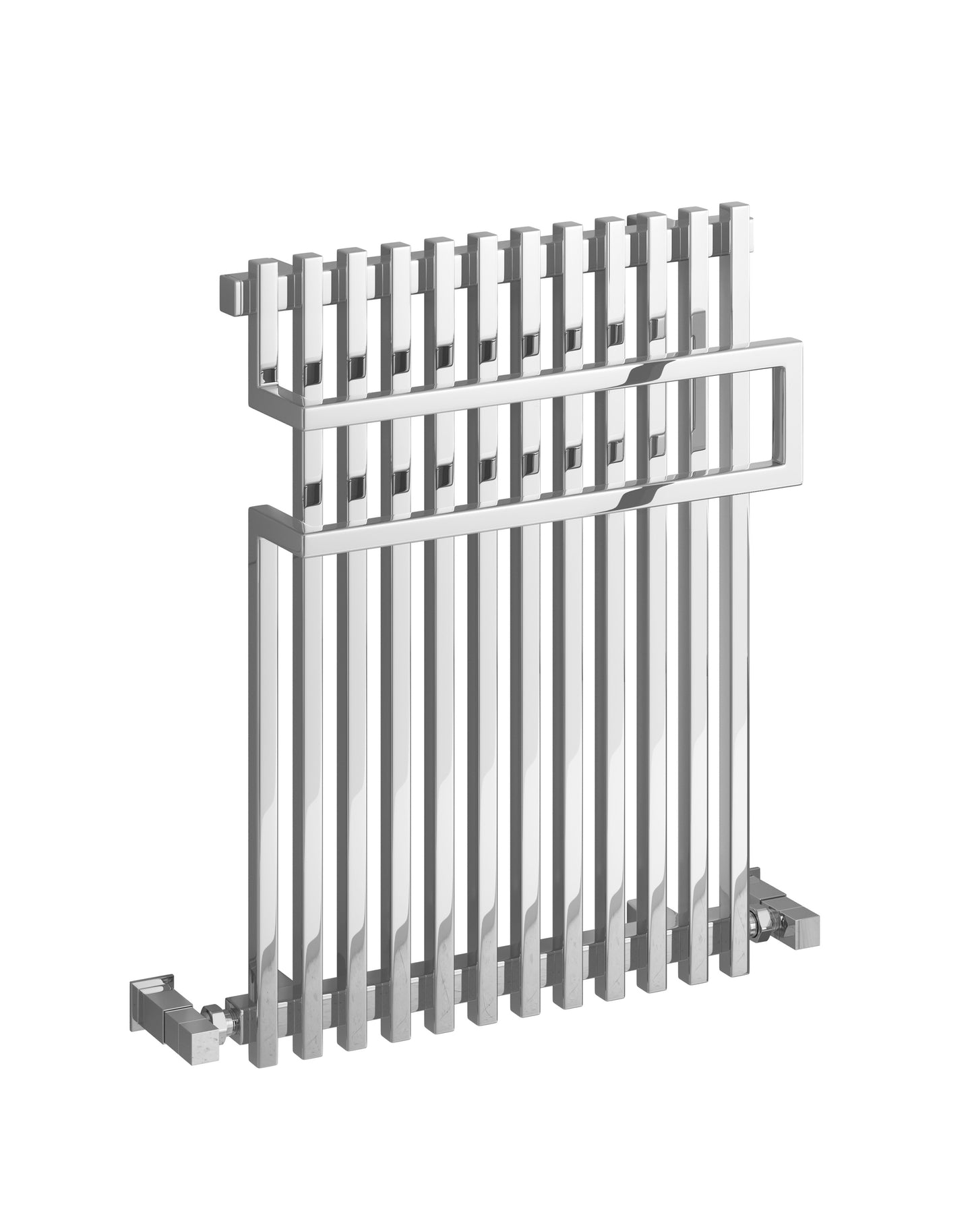 Sori Electric Heated Towel Rail - 650mm x 500mm - Chrome