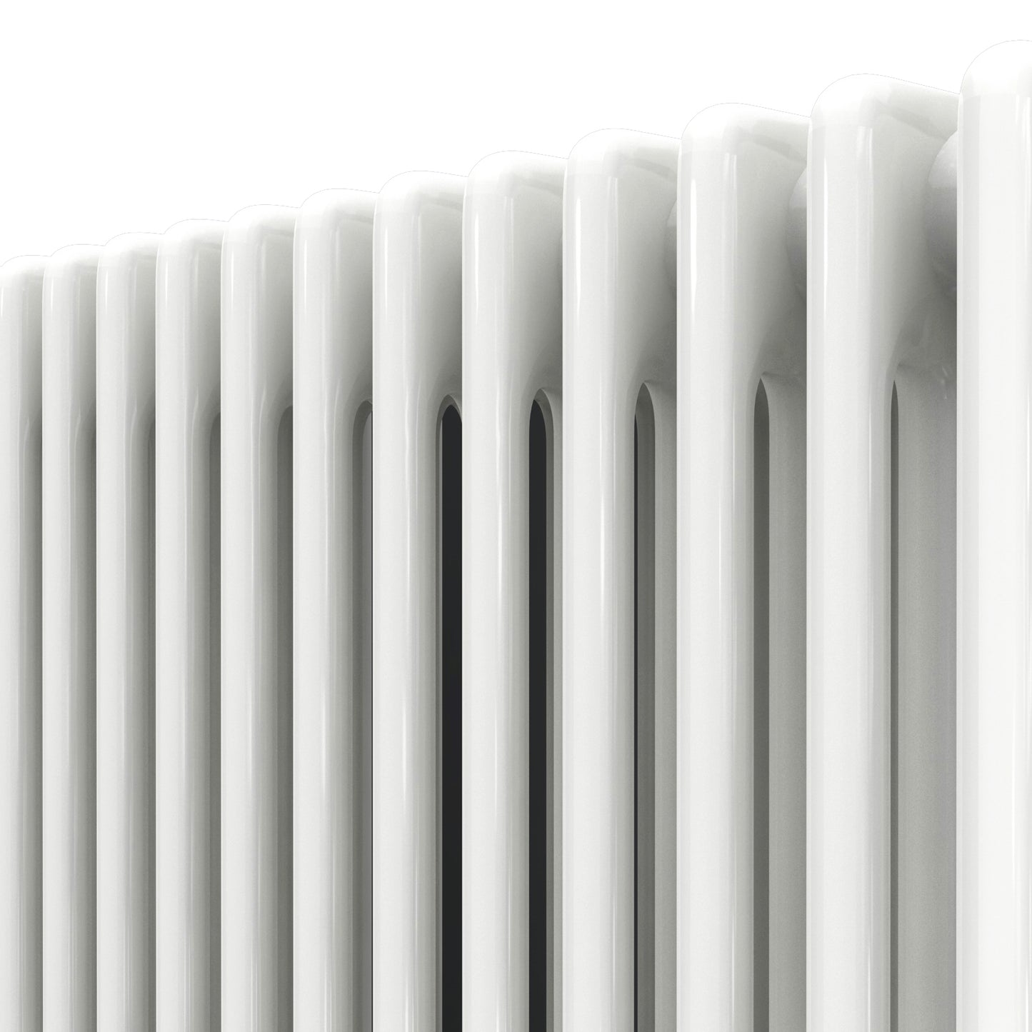 Kolom Vertical Two Column Radiator - Various Sizes - White