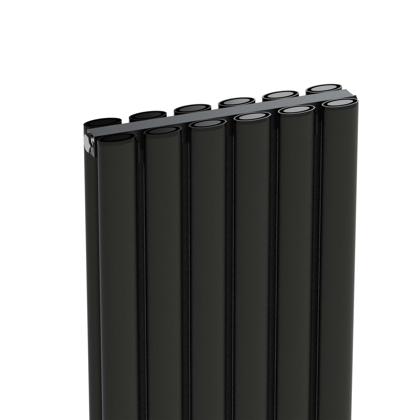 Tallis Vertical Double Aluminium Radiator - 1800mm Tall - Various Colours + Sizes