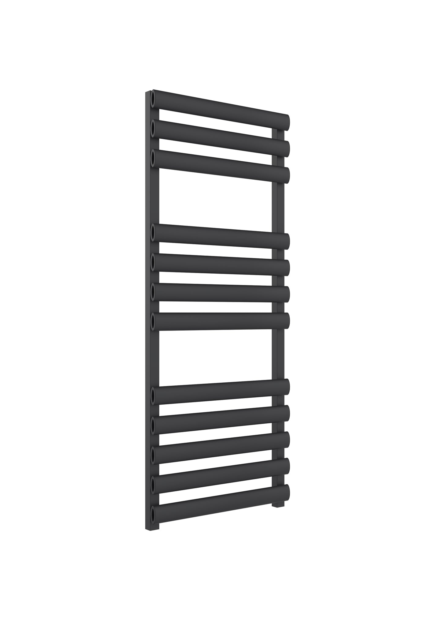 Veroli Aluminium Heated Towel Rail - Various Sizes - Anthracite