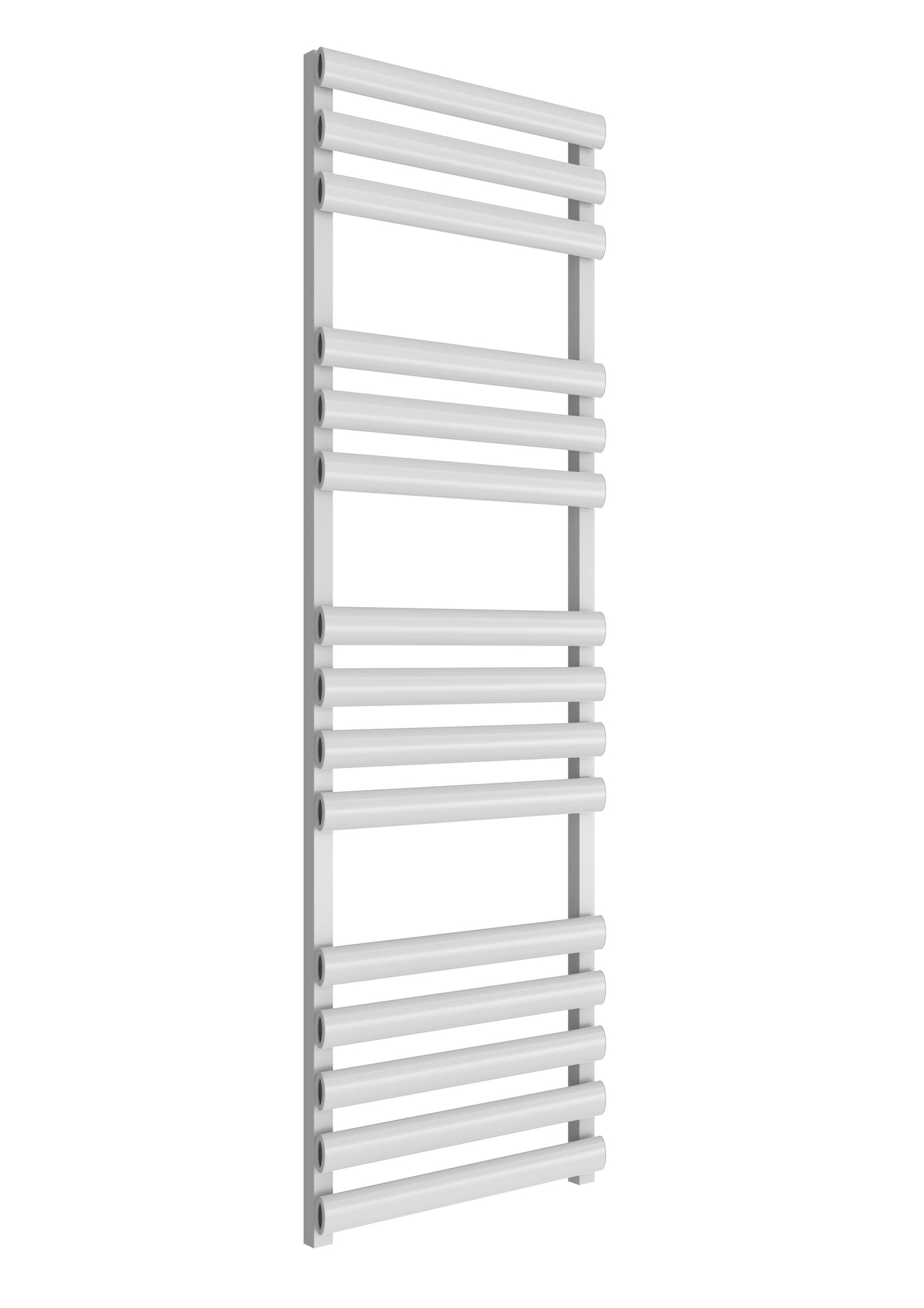 Veroli Aluminium Heated Towel Rail - Various Sizes - White