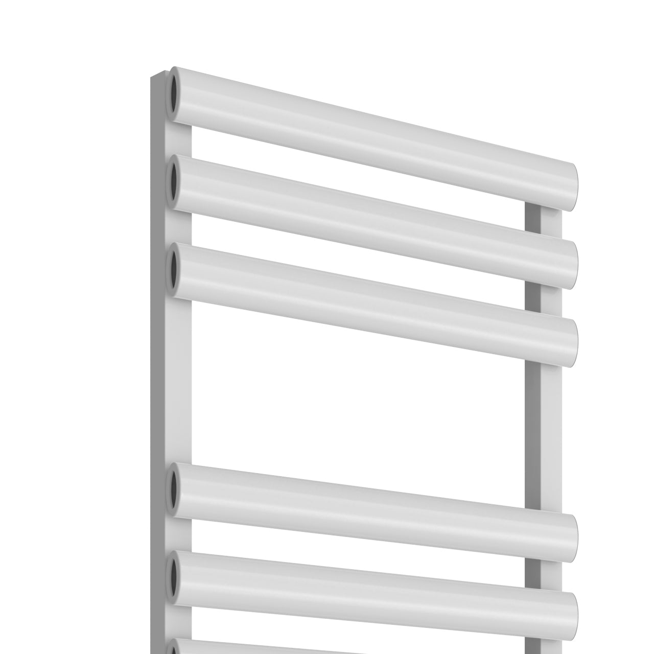 Veroli Aluminium Heated Towel Rail - Various Sizes - White