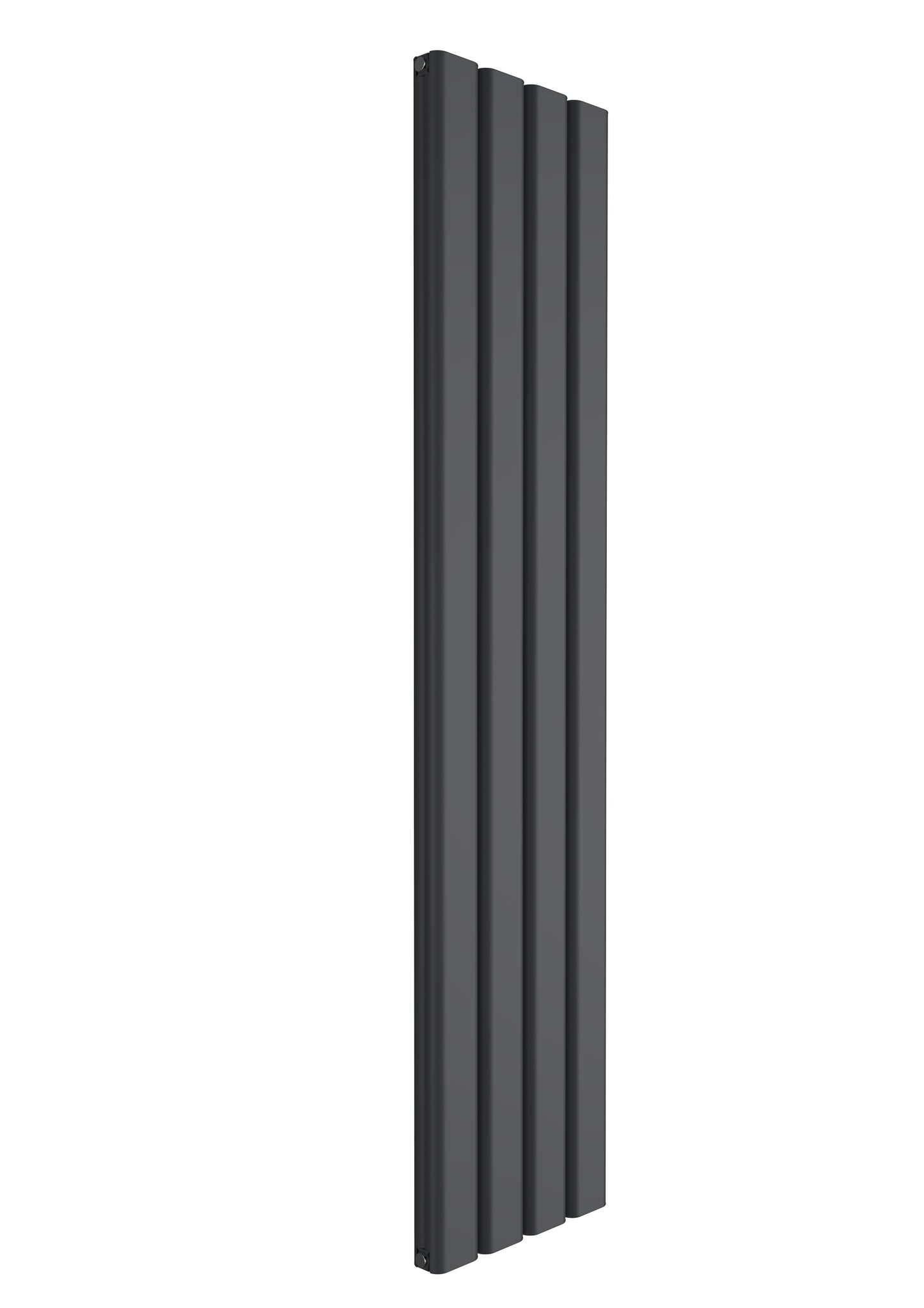 Vicari Vertical Double Aluminium Radiator - 1800mm Tall - Anthracite - Various Sizes