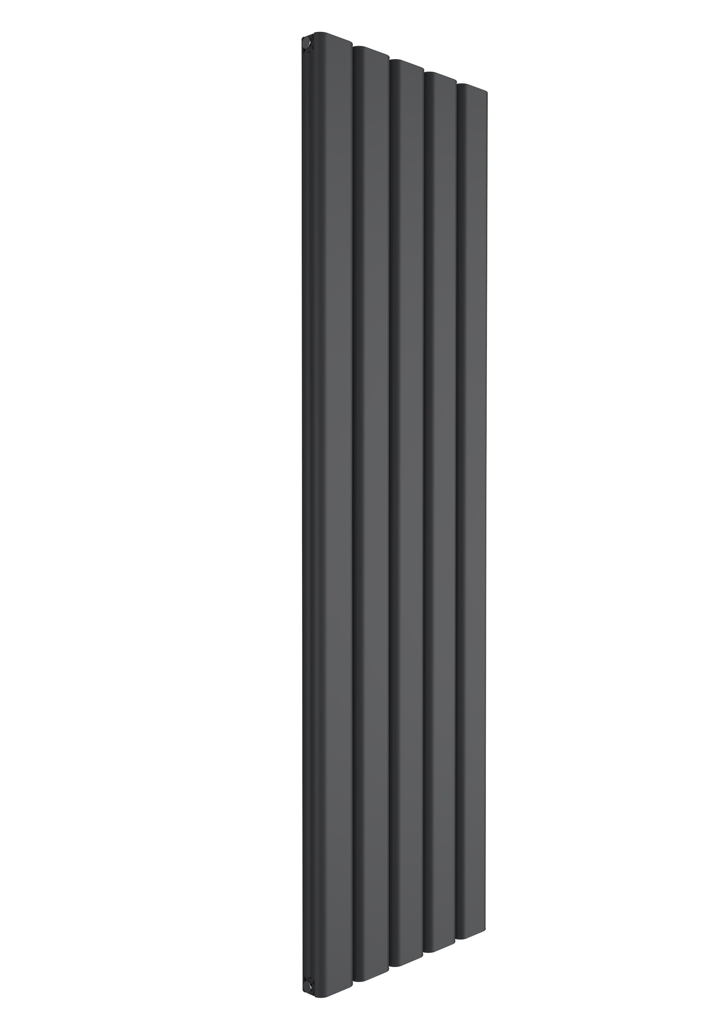 Vicari Vertical Double Aluminium Radiator - 1800mm Tall - Anthracite - Various Sizes