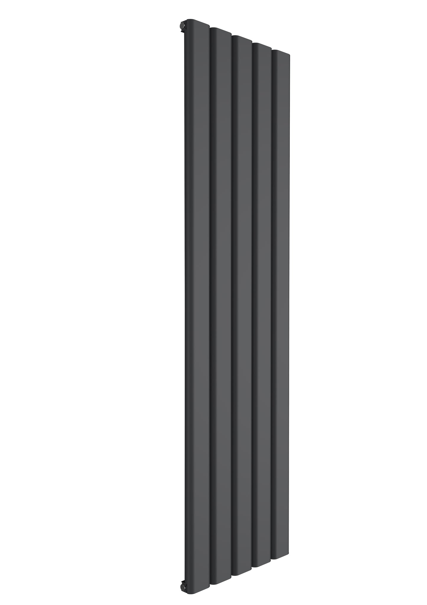 Vicari Vertical Single Aluminium Radiator - 1800mm Tall - Anthracite - Various Sizes
