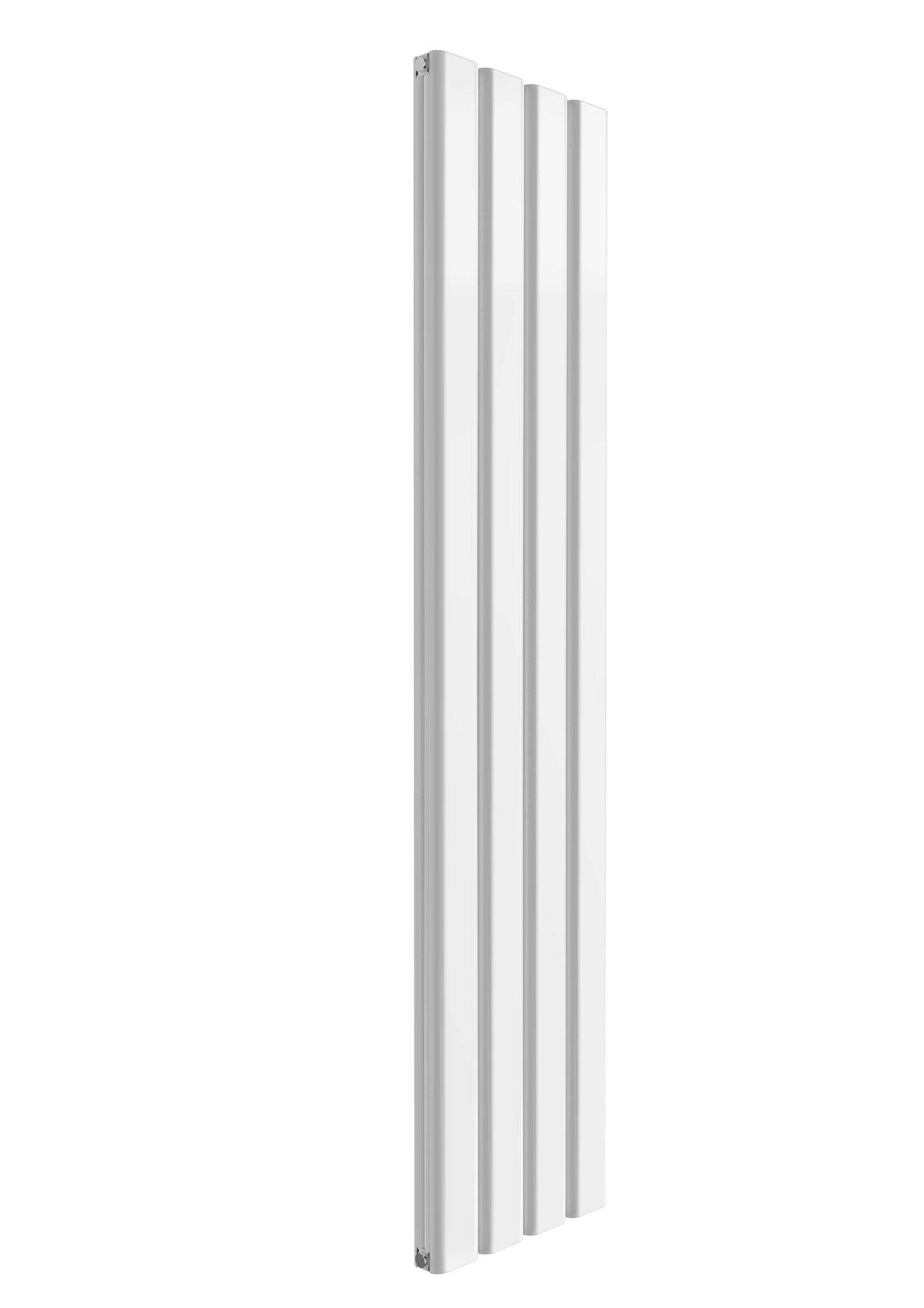 Vicari Vertical Double Aluminium Radiator - 1800mm Tall - White - Various Sizes