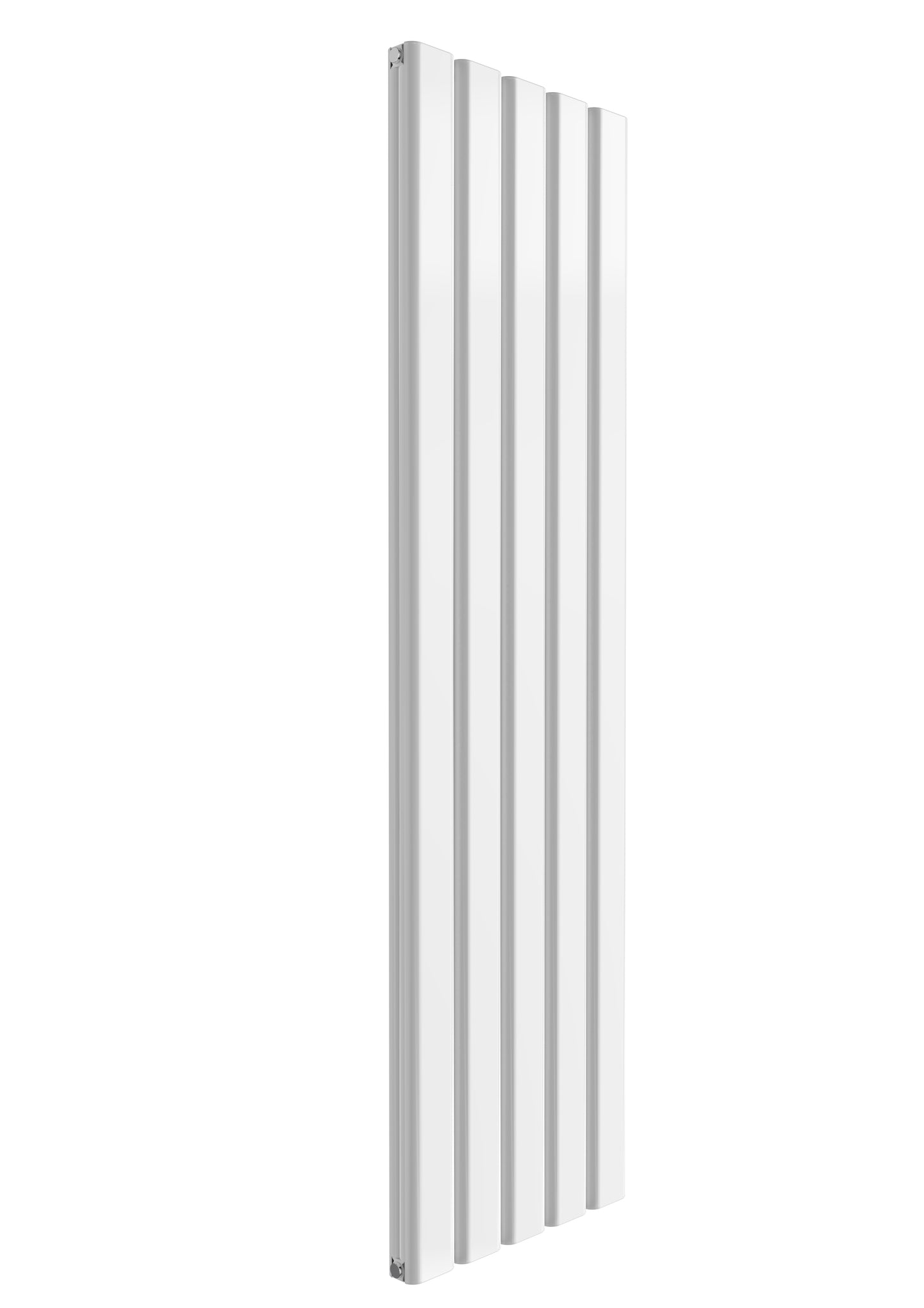 Vicari Vertical Double Aluminium Radiator - 1800mm Tall - White - Various Sizes