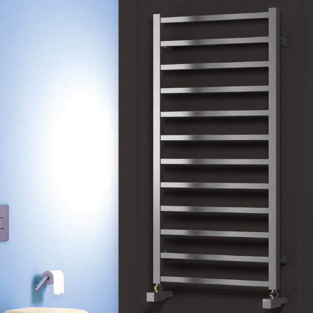 Arden Stainless Steel Heated Towel Rail - Various Sizes - Satin Finish