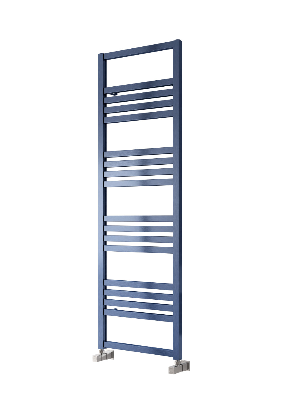 Satin heated towel rail sale