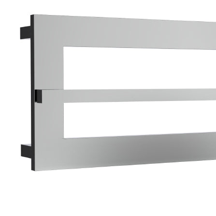 Breno Heated Towel Rail - 350mm x 700mm - Chrome