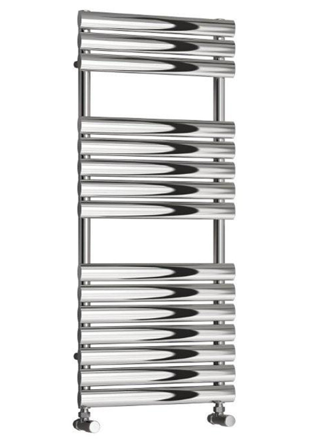 Helin Stainless Steel Heated Towel Rail - Various Sizes - Polished Stainless Steel