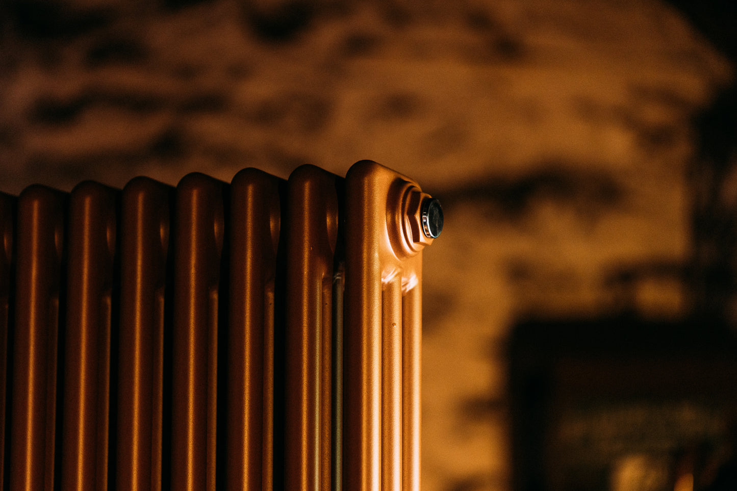 Foundry Horizontal Three Column Radiator - Various Colours + Sizes