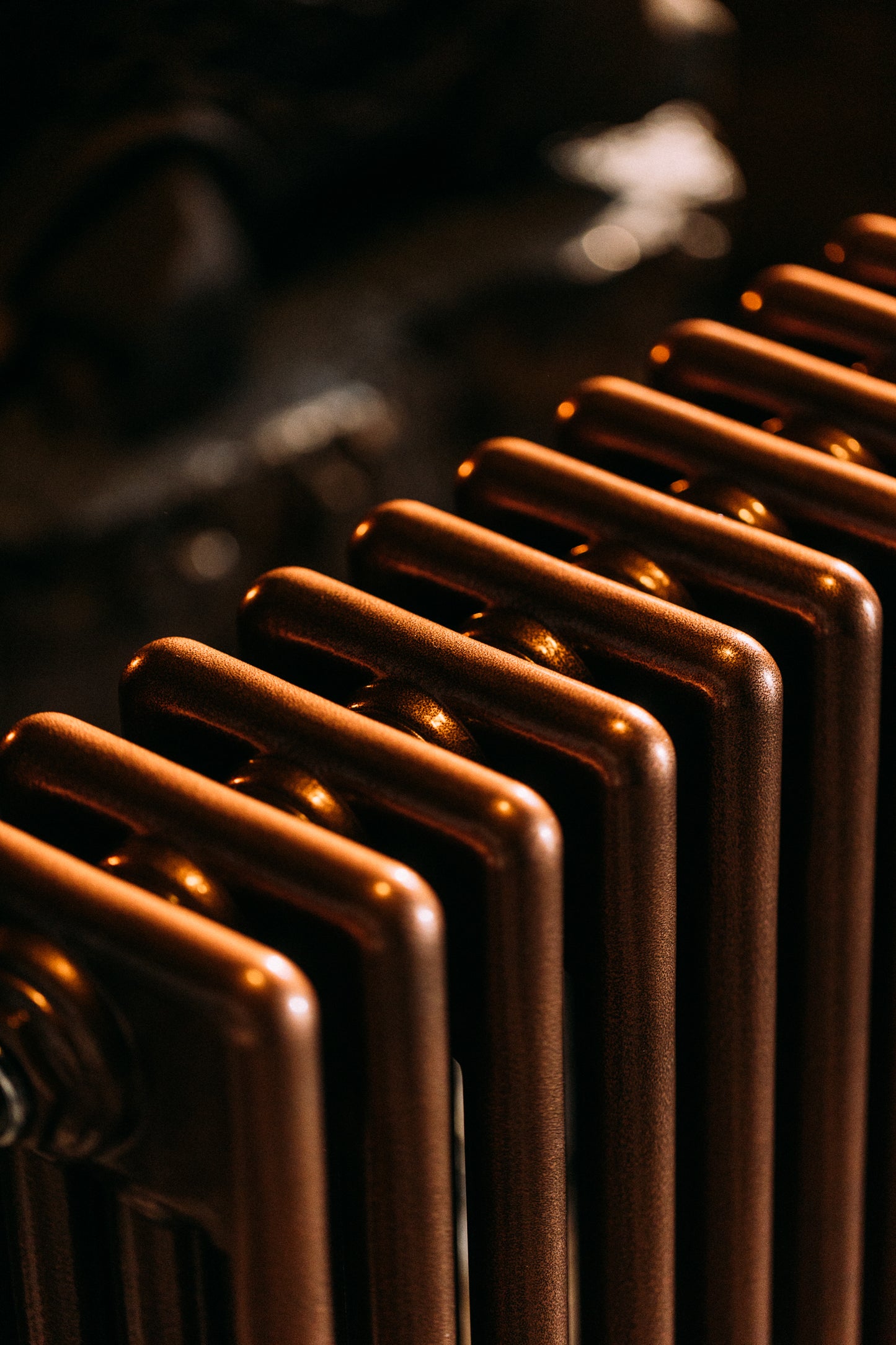 Foundry Horizontal Three Column Radiator - Various Colours + Sizes