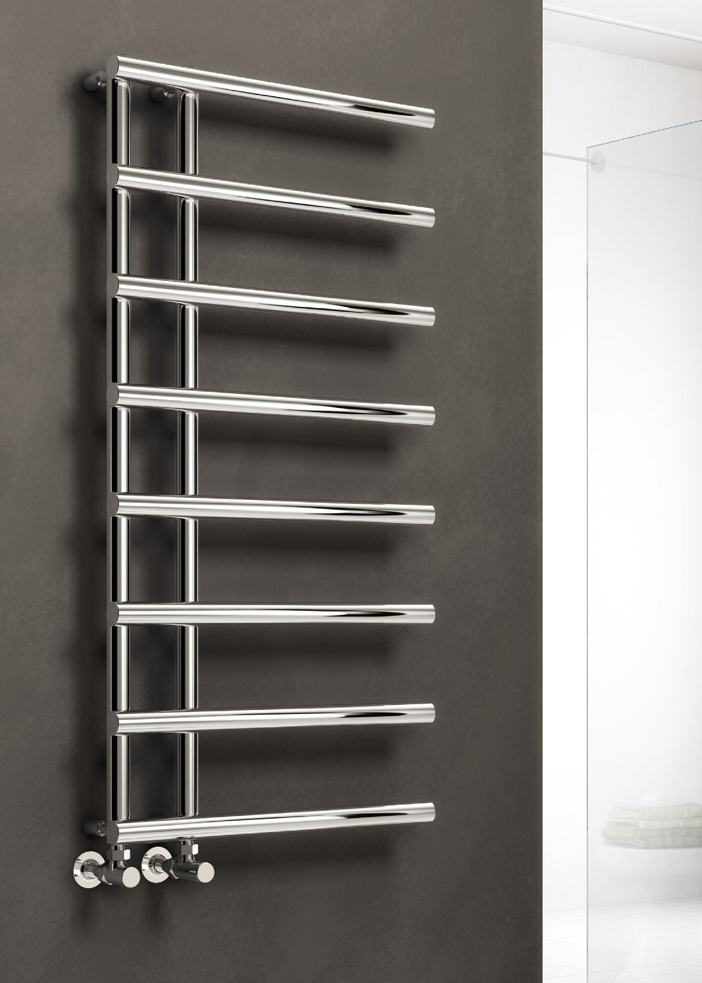 Matera Heated Towel Rail - Various Sizes - Chrome