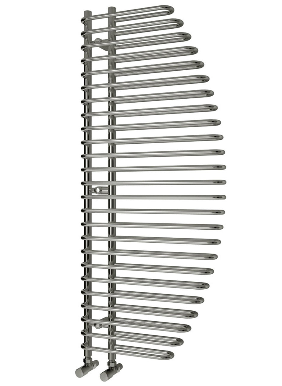 Sail Electric Heated Towel Rail - 1400mm x 600mm - Chrome