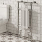 Oxford Traditional Column Towel Rail - 960mm x 675mm - White - Various Sizes