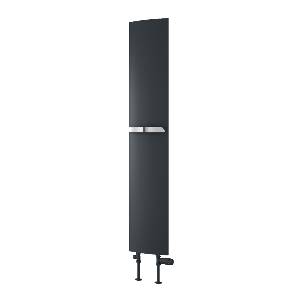 Picoli Vertical Aluminium Radiator - Anthracite - Various Sizes