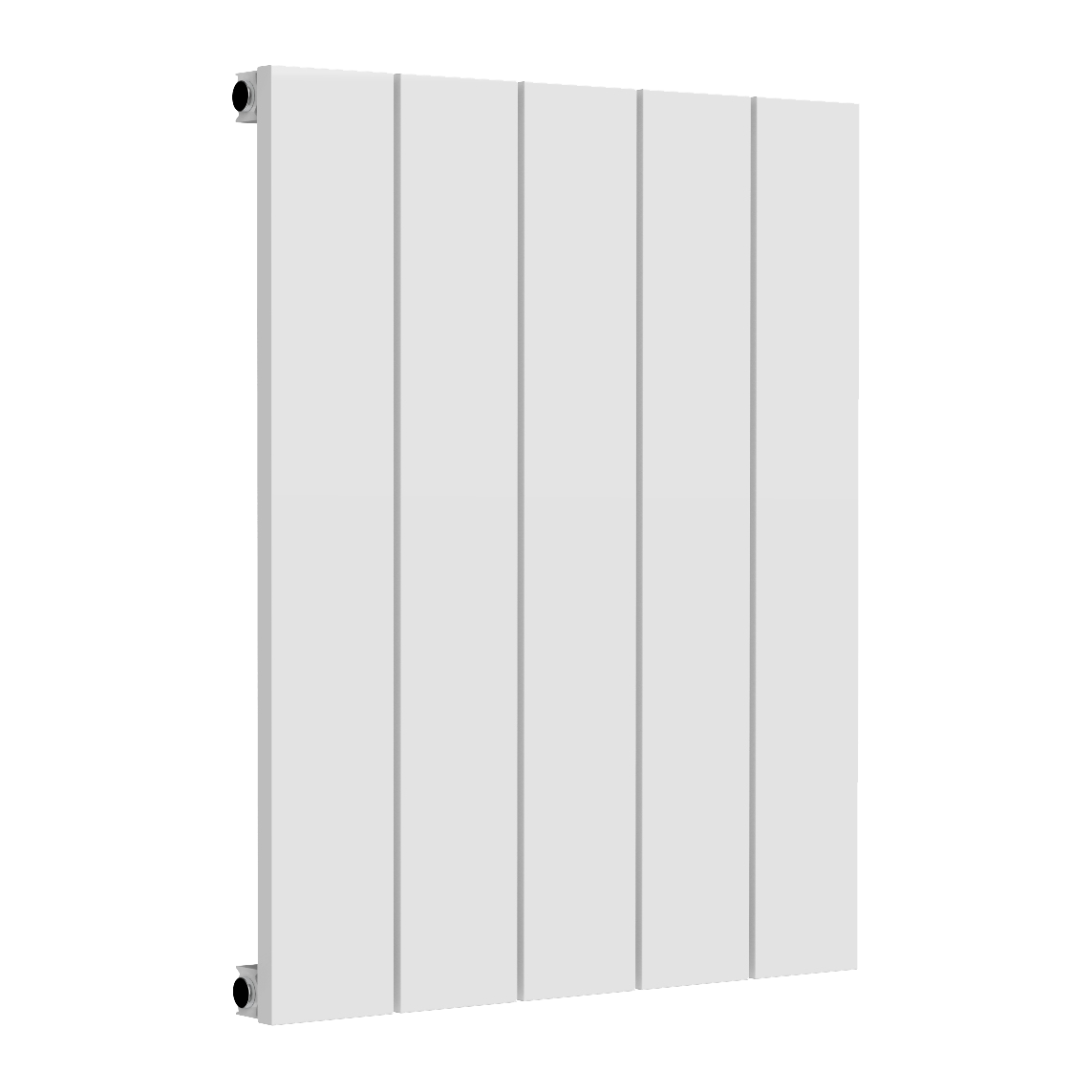 Casina Horizontal Single Aluminium Radiator - White - Various Sizes