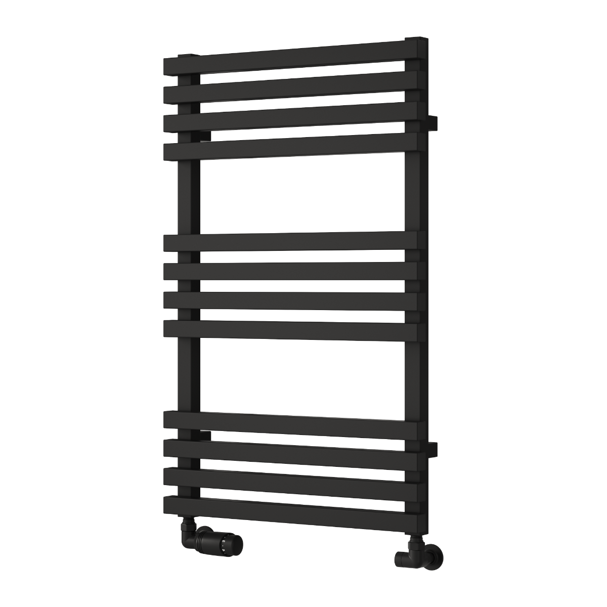 Kale Mild Steel Towel Rail - Black - Various Sizes