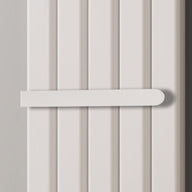 Vicari Vertical Double Aluminium Radiator - 1800mm Tall - White - Various Sizes