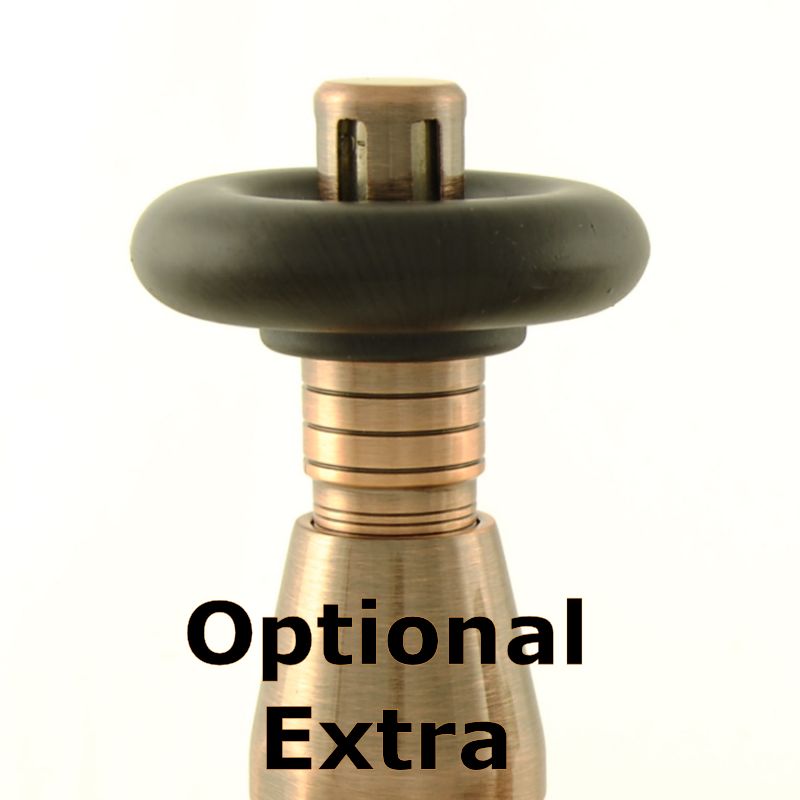 Harvard Thermostatic Radiator Valve Angled - Antique Copper