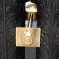 Luxury Cast Iron Radiator Wall Stay - Brass