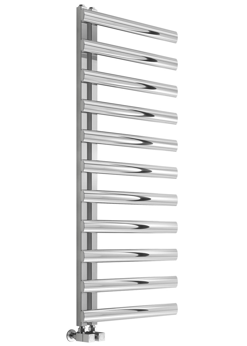 Cavo Dual Fuel Stainless Steel Heated Towel Rail - Various Sizes - Polished Stainless Steel