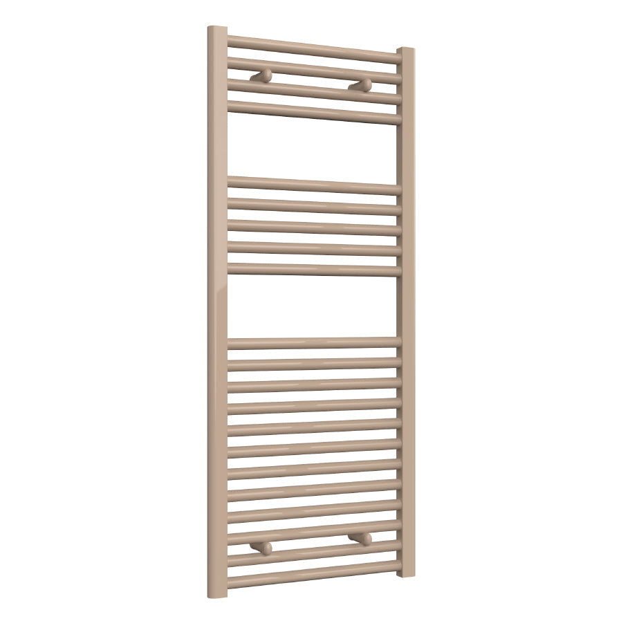 Diva Electric Heated Towel Rail -Various Sizes - Latte