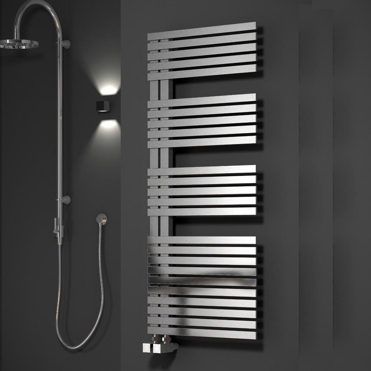 Entice Electric Heated Towel Rail - Various Sizes - Chrome