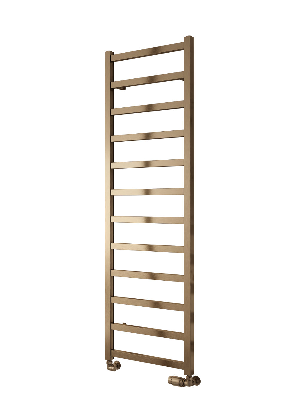 Fano Electric Aluminium Heated Towel Rail - Various Sizes - Satin Bronze