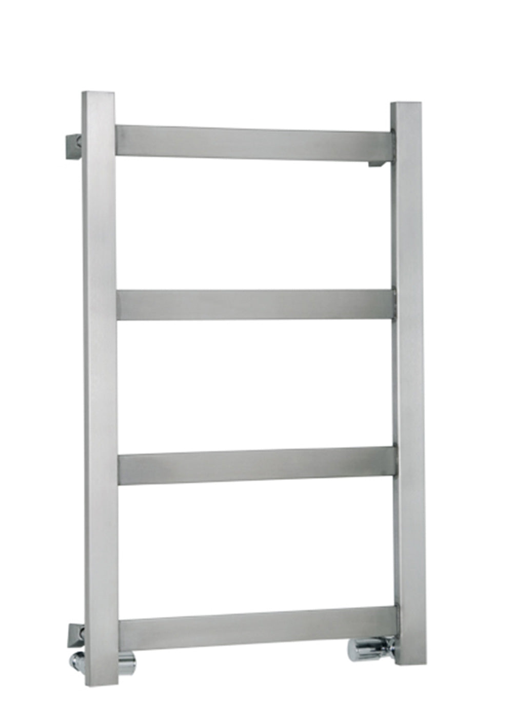 Mina Electric Stainless Steel Heated Towel Rail - Various Sizes - Satin Finish