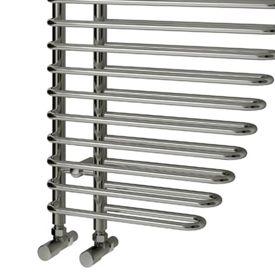 Sail Electric Heated Towel Rail - 1400mm x 600mm - Chrome