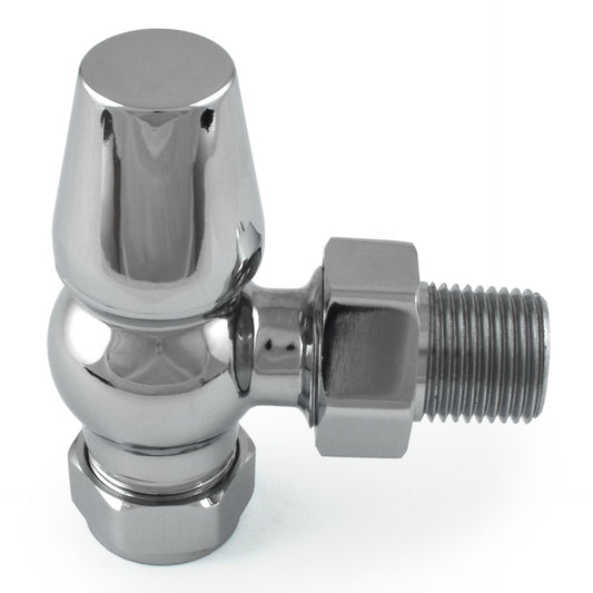 What is a lockshield valve?
